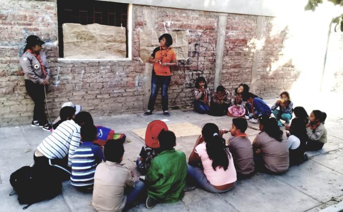 Mantengamos limpio el lugar donde jugamos,