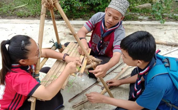 Pengakap Labuan Anjurkan Perkhemahan Kemahiran