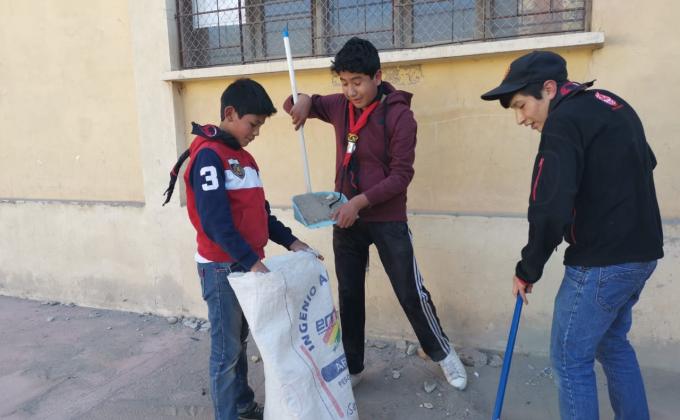 limpiando nuestra casa