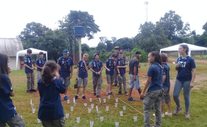 Sou Escoteiro, sou cidadão, sou mensageiro da paz.