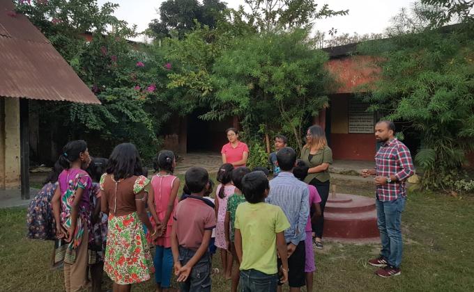 Educating kids in a Local Snehalaya