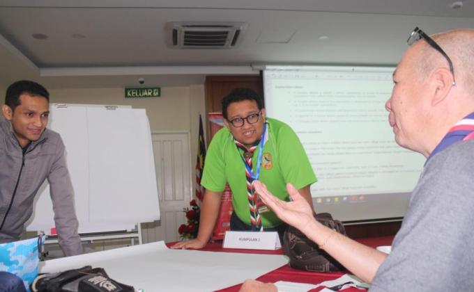 Facilitating the Training of Trainers Scouts of the World Award