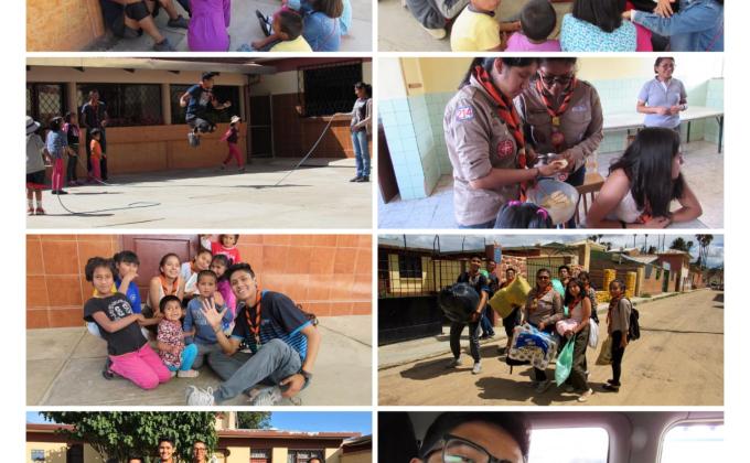 Tarde de Escultismo en un Orfanato de Arani