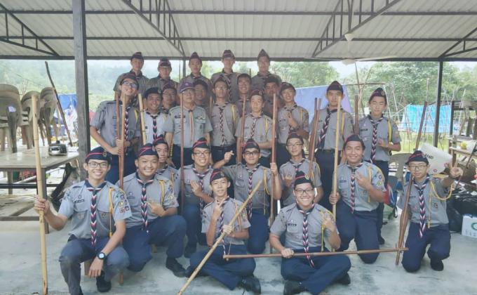 Perkhemahan Penarafan Pengakapo Raja Negeri Melaka Tahun 2019