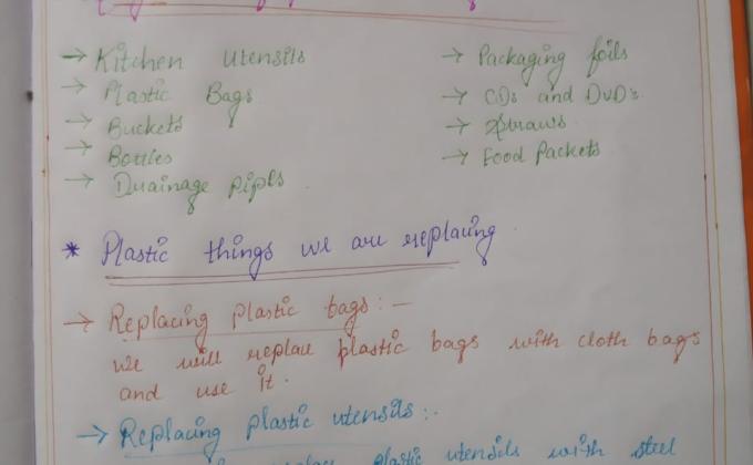 Sankalp - Single Use Plastic