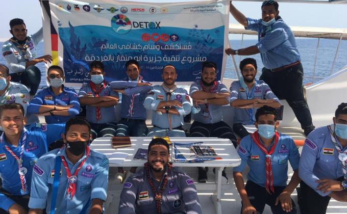 SWA Egypt : world cleanup day in Hurghada