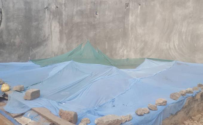 We recycle I : Poulailler fait maison avec des moustiquaires recyclés