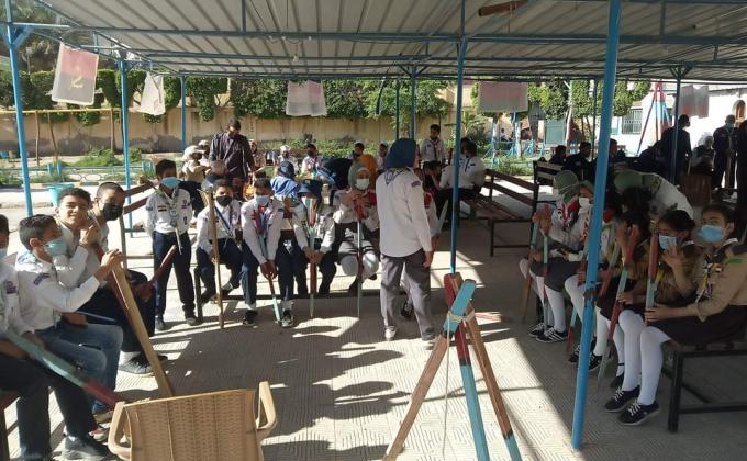 الكشافة احد طرق دمج ضعاف السمع في المجتمع