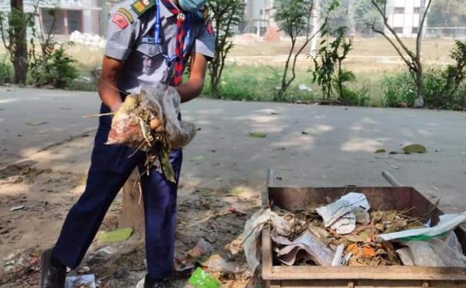 প্লাস্টিক টাইড টানার্র চ্যালেঞ্জ ব্যাজ