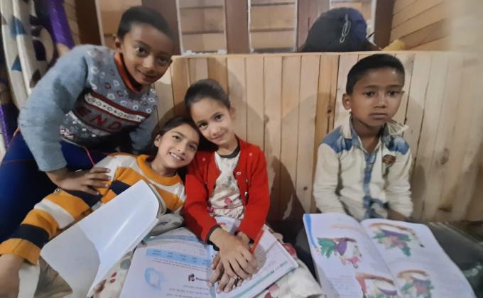 Helping children of my locality in their studies During lockdown 