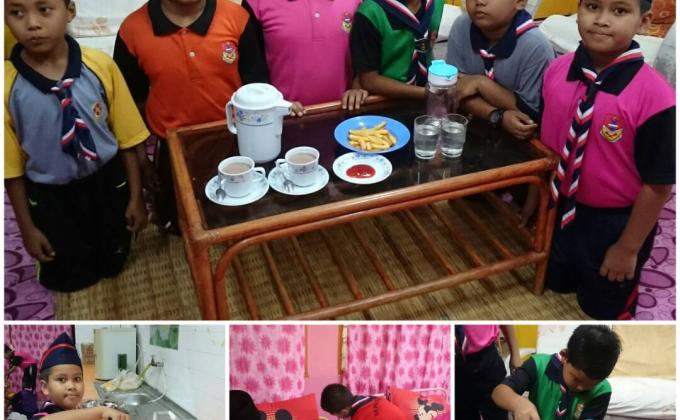 Membuat Lencana Pengurus Rumah