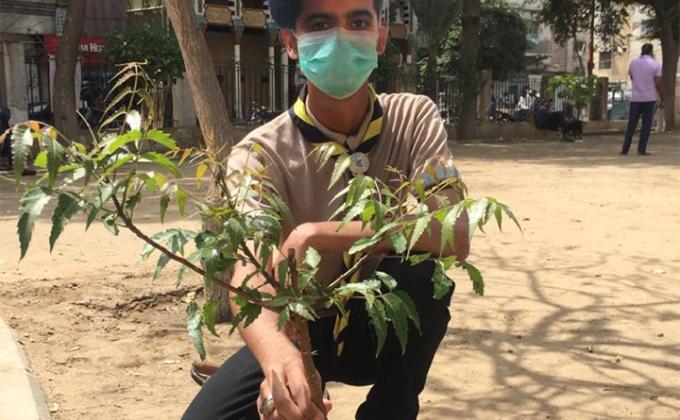 Isna Asheri Scout's One Scout One Tree Project ~ 2nd Plantation Drive