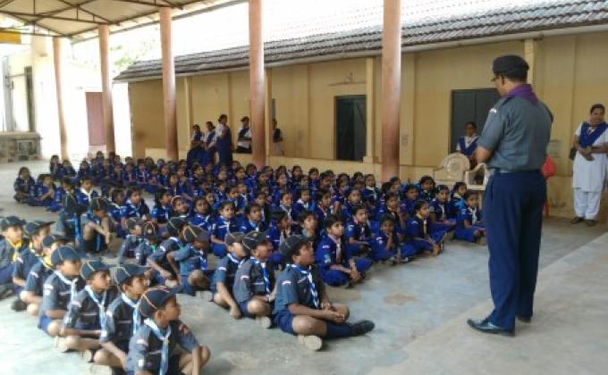 service at cub bul bul testing camp