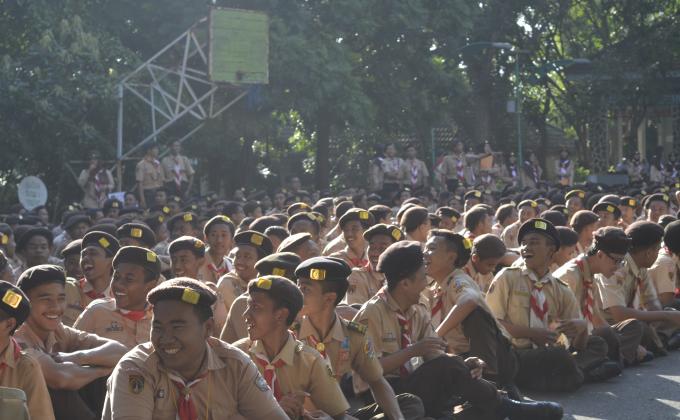 Orientasi Kepramukaan Perguruan Tinggi Universitas Negeri Semarang 2016