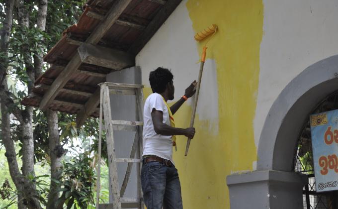 Community Development Project @ Colombo Centenary Jamboree 2014