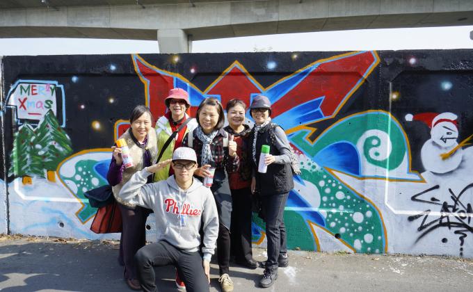 Developing a community through art