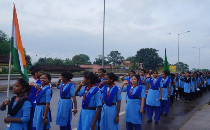 Celebration of 72nd Independance Day ITI Premises