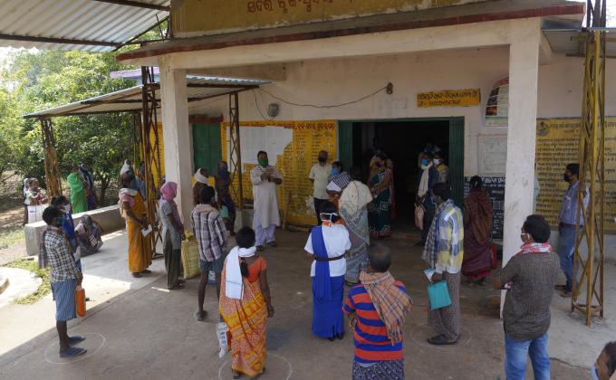Awareness campaign at Salepali village of Sadar, Sundargarh Block