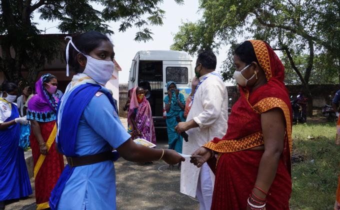 Awareness campaign at Sargipali Village of Lephripara Block