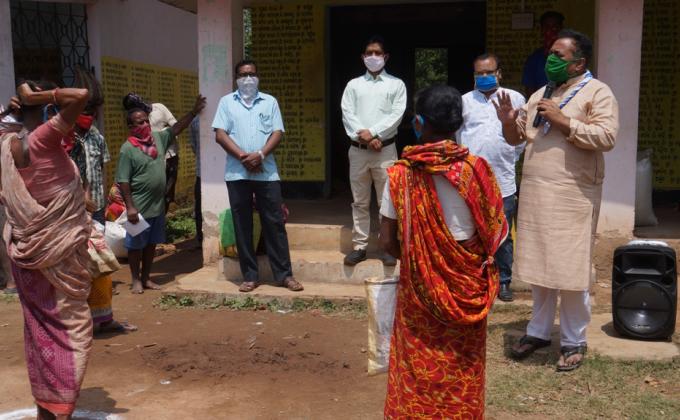 Awareness campaign at Hemgir village