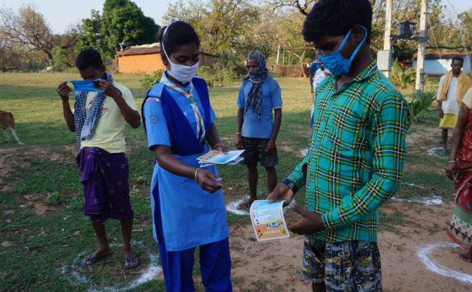 Awareness campaign at Nuarmal village of Bargaon Block