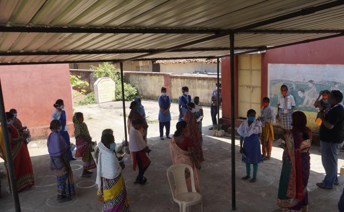 Awareness campaign at Tasladihi village of Tangarpali Block