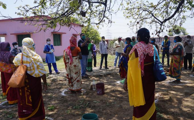 Awareness campaign at Mahulpali village of Tangarpali Block