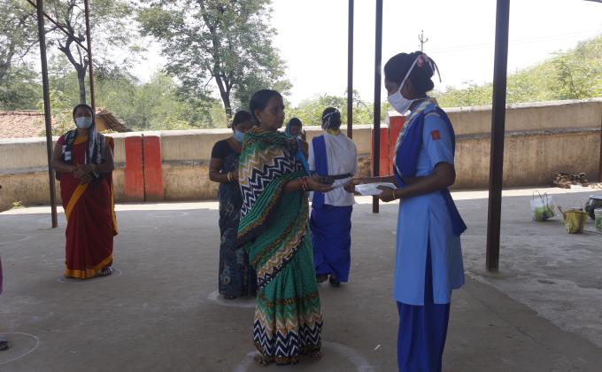Awareness campaign at Tangarpali village