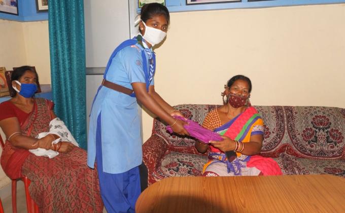 Mask distribution to the Sarpanch's of different Gram Panchayat's of Bargaon Panchayat Samiti, Sundargarh
