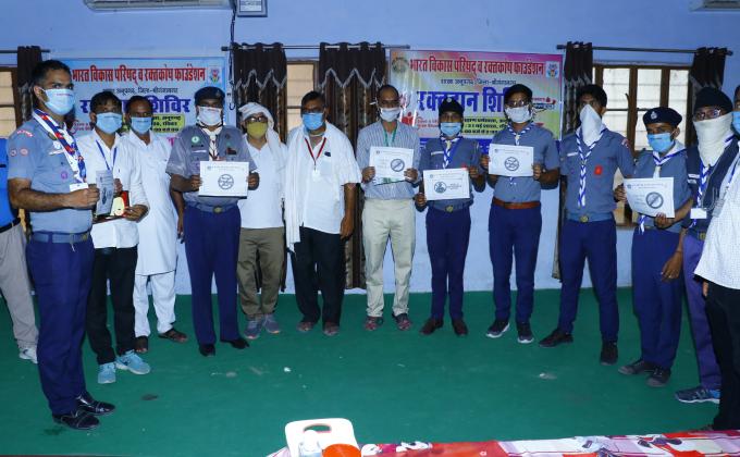 विश्व तंबाकू निषेध दिवस पर नशो से दूर रहने की ली शपथ।