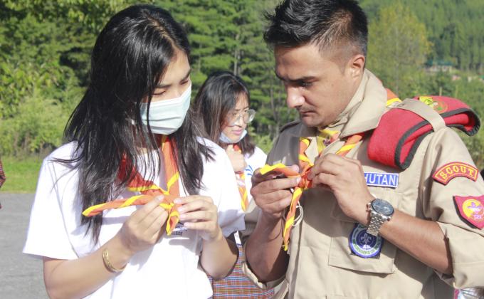 Youth Volunteers taking forward Climate Action for Peace
