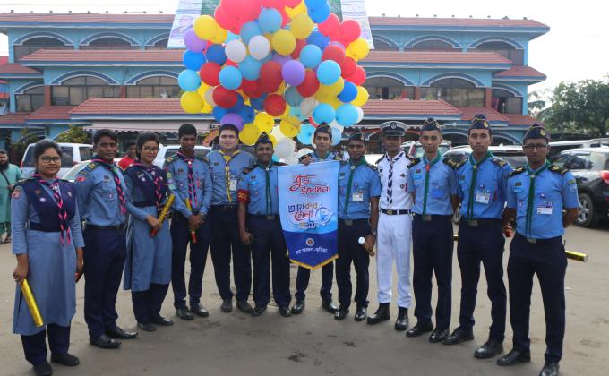 ROVER SCOUT'S SERVICE AT TAX FAIR 2019