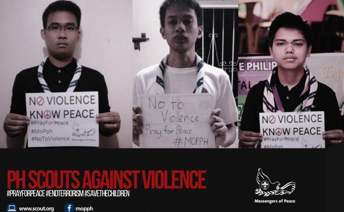 PH SCOUTS AGAINST VIOLENCE: Social Media Awareness Campaign