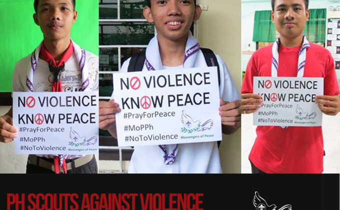 [DAY 6] PH SCOUTS AGAINST VIOLENCE: Social Media Awareness Campaign