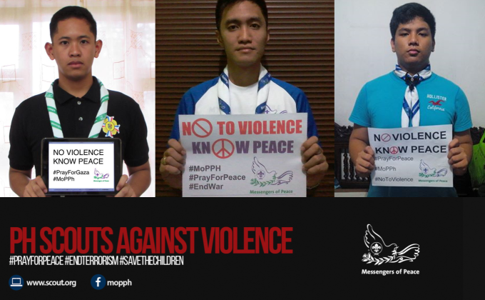 [DAY 8] PH SCOUTS AGAINST VIOLENCE: Social Media Awareness Campaign
