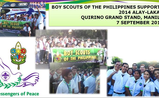 BSP National Office Support 2014 Alay-Lakad Foundation 