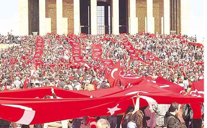 TRIBUTE  TO FOUNDER OF REPUBLİC OF TURKEY on 60th anniversary of  the event when he  rested in peace in Moseleum ANITKABIR ın Ankara 