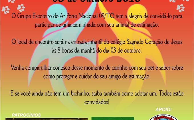 1ª Cãominhada Escoteira