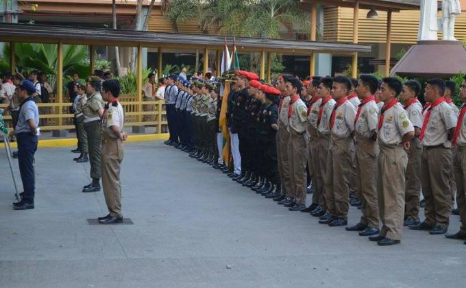 Arrival Honors for the Japanese student exchange