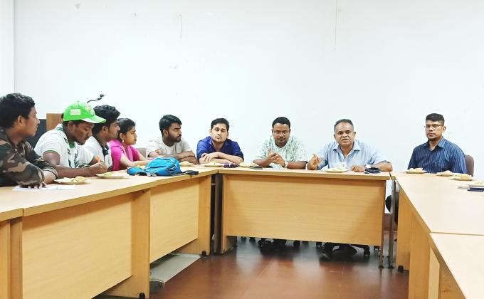 MoP Team Bangladesh Peace Day coordination meeting  