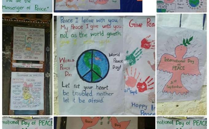 Observing International Peace Day