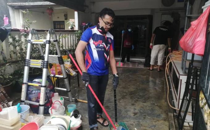 MISI PASCA BANJIR 20/21, PEMBERSIHAN RUMAH MANGSA BANJIR (DAERAH KOTA TINGGI)
