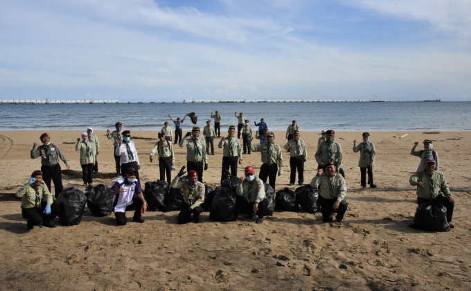 Nearly 30kg of rubbish collected during Sungai Liang Beach clean-up