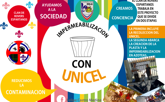 Reutilizado de poliestireno expandido convertido en impermeabilizante