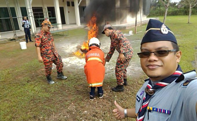 Taklimat Keselamatan dan Lencana Perkhidmatan Pengakap Pendidikan Khas Daerah Batu Pahat