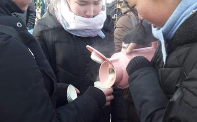 Doing good saves us from getting cold :)