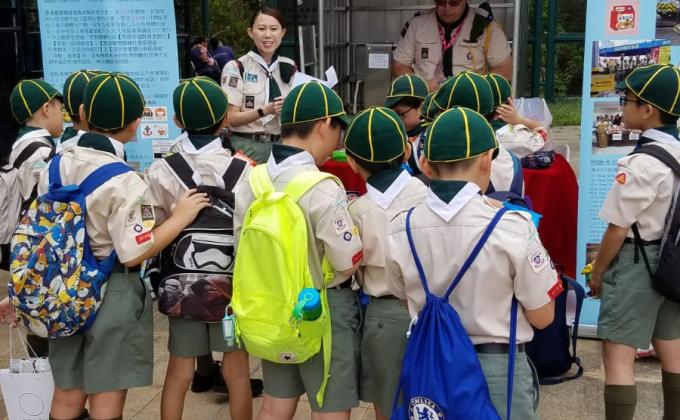港島童軍金禧大會操－食品捐贈大行動