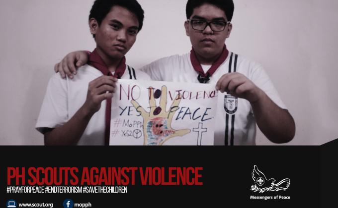 [DAY 2] PH SCOUTS AGAINST VIOLENCE: Social Media Awareness Campaign
