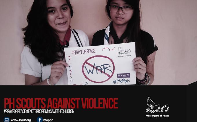 [DAY 9] PH SCOUTS AGAINST VIOLENCE: Social Media Awareness Campaign
