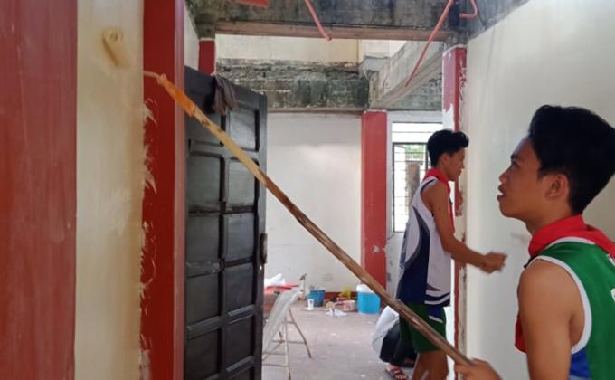 ENHANCEMENT OF HOME ECONOMICS BUILDING(REMOVING THE OLD PAINT COAT and REPAINTING THE WALL ( INTERIOR & EXTERIOR)